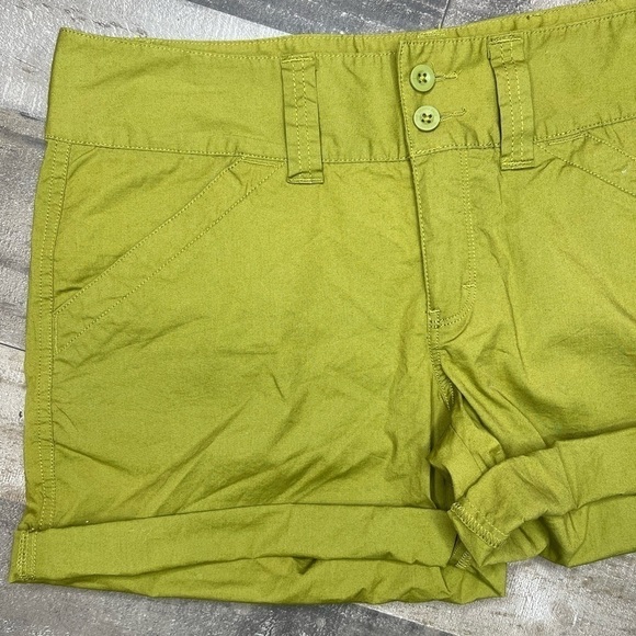 NWT The North Face Lotus Canvas Short Avocado Green size 10 - Picture 2 of 14